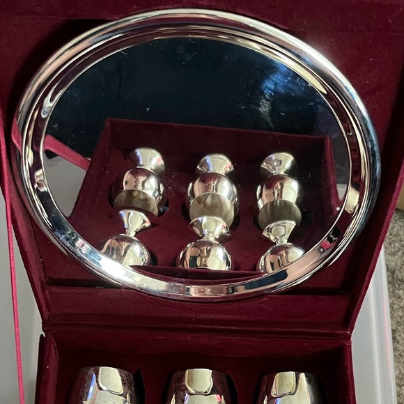 Godinger Silver Art Cordial set - Picture 5 of 9